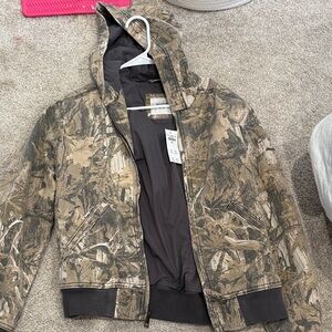 Hollister Camouflage Hooded Jacket